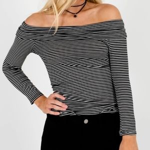 Off shoulder blouse